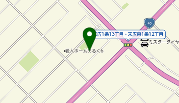 末広八区町内会館の地図画像