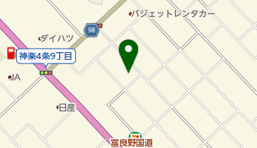 ユキモダン&ジャズバレエスタジオの地図画像