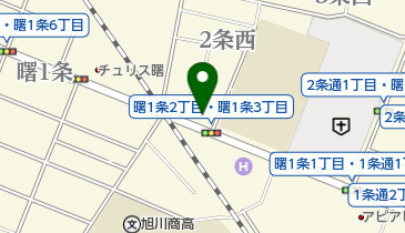 美容室アラルバの地図画像