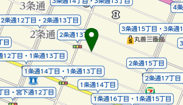 ジョセフィン化粧品旭川地区販社の地図画像