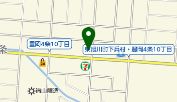 イワクラホーム株式会社旭川支店の地図画像