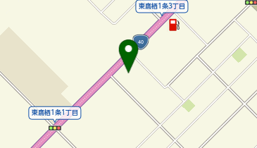 アウディ旭川の地図画像