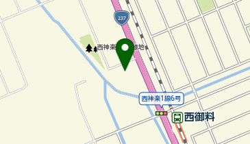 トヨタカローラ旭川株式会社 西神楽店の地図画像
