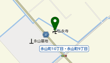 弘永寺の地図画像