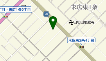 ピザハット 旭川末広店の地図画像