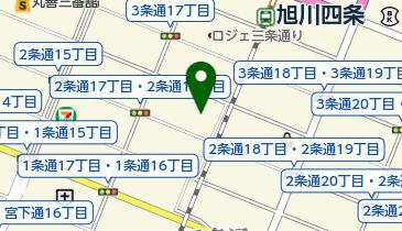 旭川土地家屋調査士会」(旭川市-社会関連-〒070-0032)の地図