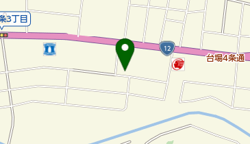 有限会社道北塗料商会の地図画像