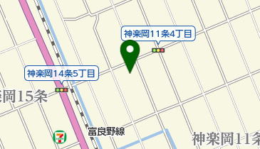 ゼル(Zele)美容室の地図画像