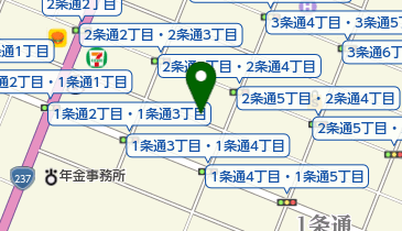ビューティーサロンのんの店の地図画像