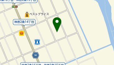 タッパーウェア神居ホームパーティズの地図画像