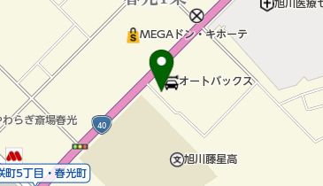 有限会社丸山薬局花咲店の地図画像