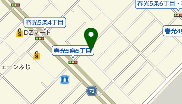 こがね湯の地図画像