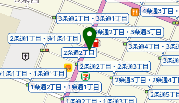 ヘアーサロン小城の地図画像