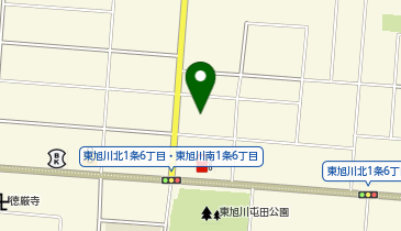 旭川市役所 市民生活部 東旭川支所の地図画像