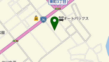 岡村物流株式会社の地図画像