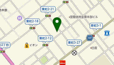 アデランス室蘭の地図画像