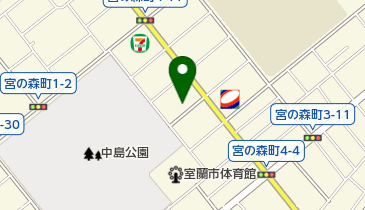 カトリック東室蘭教会の地図画像