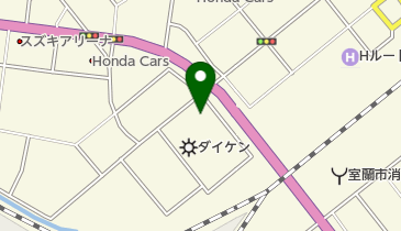 立正佼成会室蘭教会の地図画像