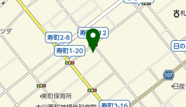 生長の家室蘭教化部の地図画像