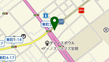 株式会社HBA室蘭営業所の地図画像