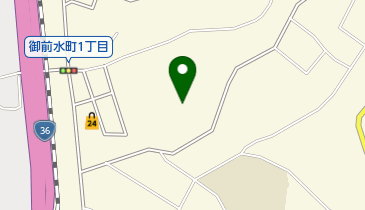 御傘山神社の地図画像