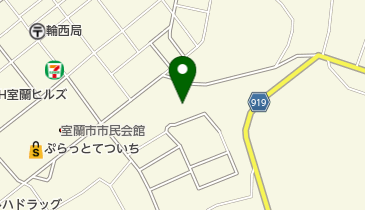 輪西神社社務所の地図画像