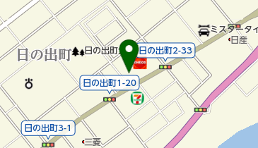 北海ハイヤー株式会社室蘭支店の地図画像