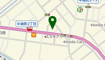 奥山獣医科医院の地図画像