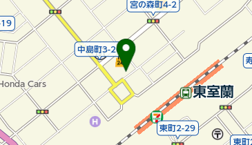 美容室プラスボックスの地図画像