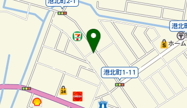 こうほく薬局の地図画像