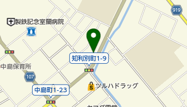 オカダ理容室の地図画像