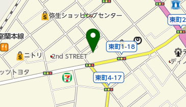 カットスタジオ・ホープの地図画像