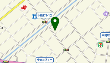 髪切屋の地図画像