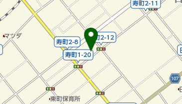 トキナ理容室の地図画像