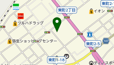 よりた理容室の地図画像