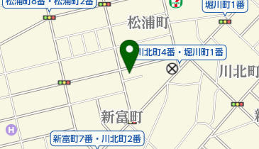 レストラントキワの地図画像