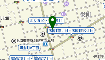 株式会社アートネイチャー 釧路店の地図画像