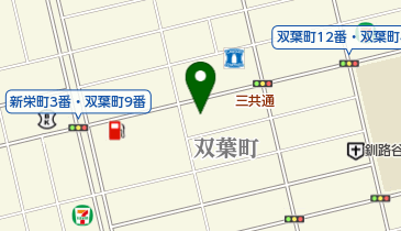 平ダンス教室の地図画像