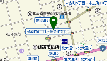 切原電気光線カイロプラクティック手技治療院の地図画像