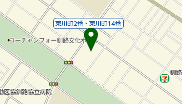 パーフェクトリバティー教団釧路教会の地図画像
