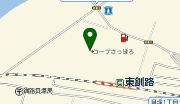 アイナックスクリーニング有限会社 コープさっぽろ貝塚店の地図画像