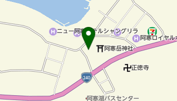 阿寒町商工会 阿寒湖畔支所の地図画像