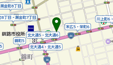 株式会社岡野絹物店 末広店の地図画像