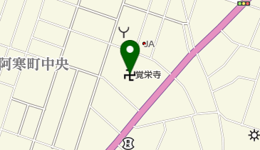 覚栄寺の地図画像