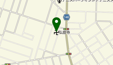 弘宣寺の地図画像