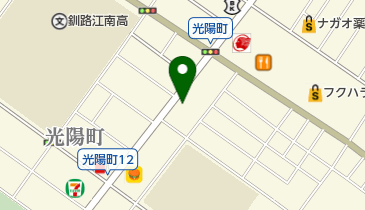 ダイナテック株式会社釧路支店の地図画像