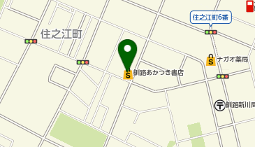 日本共産党釧根地区委員会の地図画像