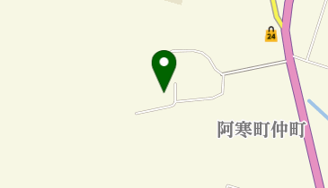 阿寒神社の地図画像