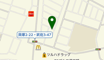 あづさ美容室の地図画像