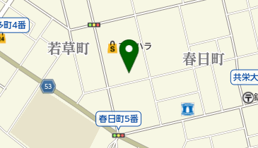 幸楽湯の地図画像